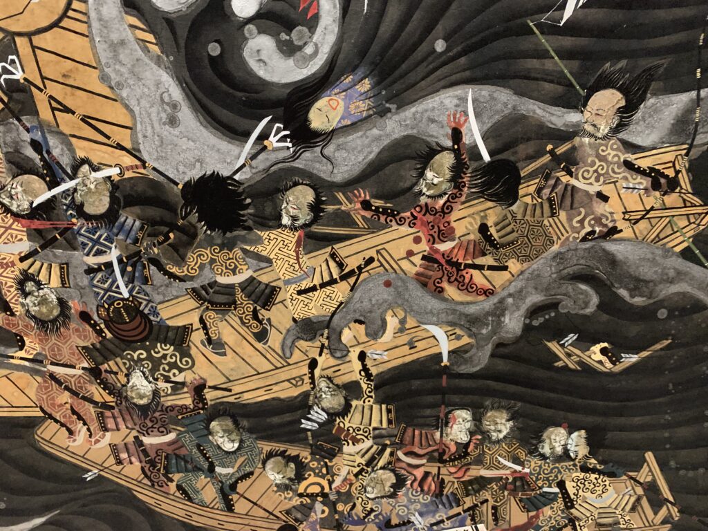 中村正義 源平海戦絵巻
